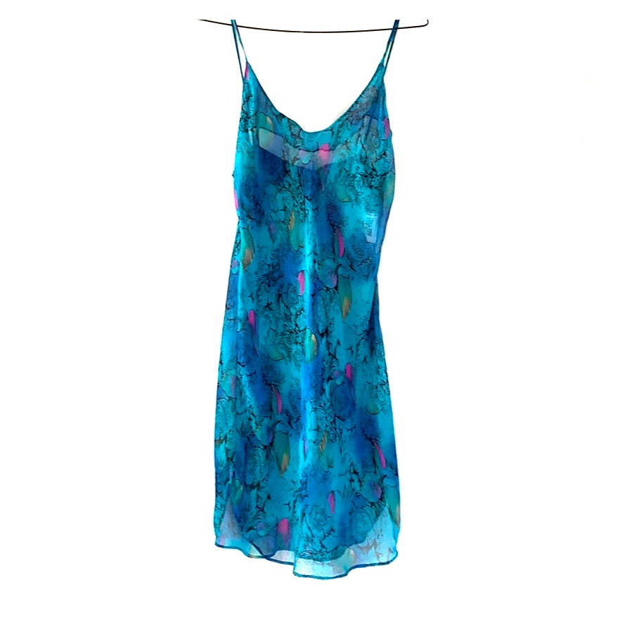 Circa 2000 Brand Sheer Chemise Tank Dress